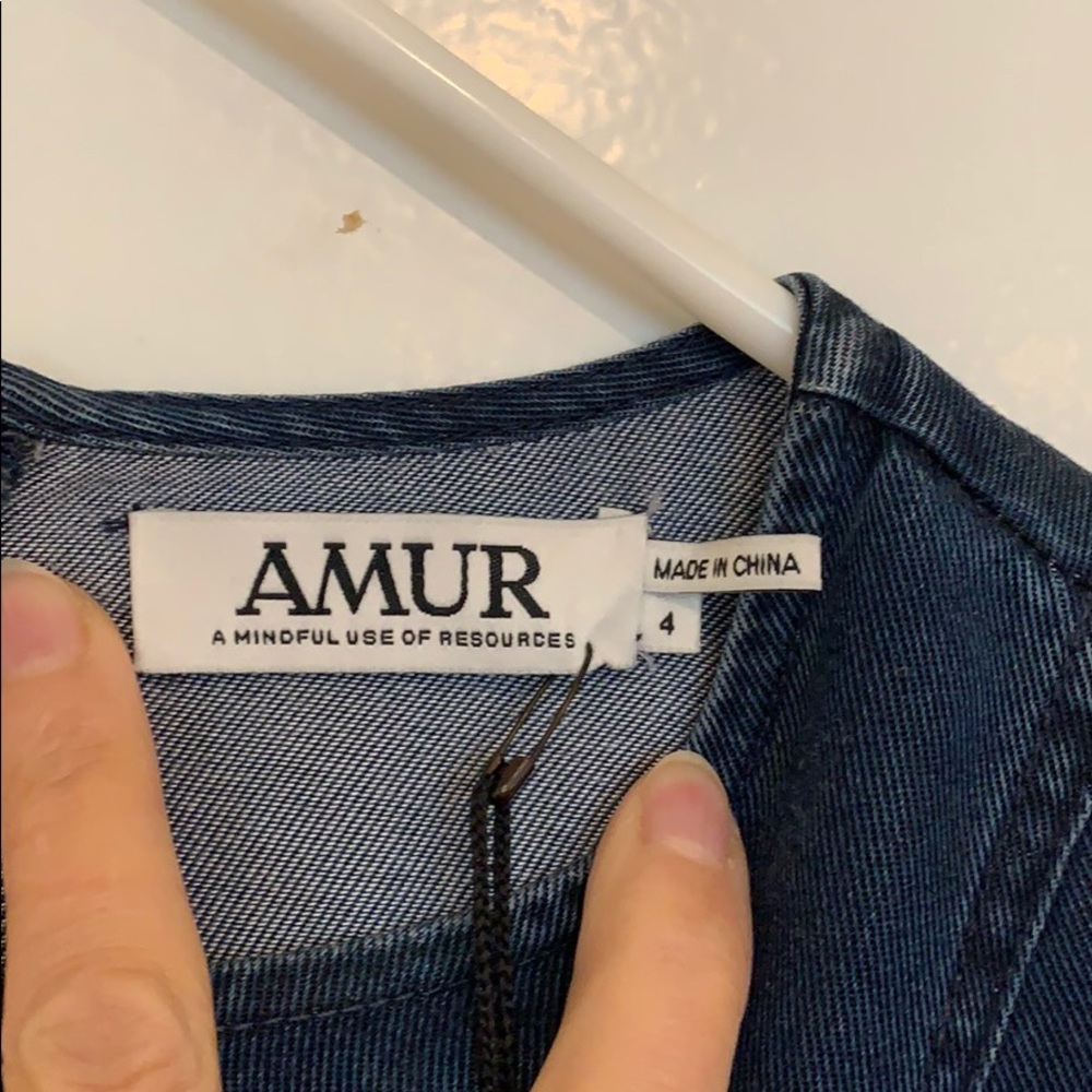 AMUR DENIM DRESS - Picture 4 of 6